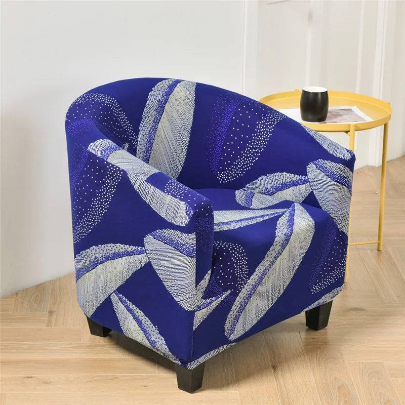 Housse pour fauteuil cabriolet extensible bleu atlantique housley housses de fauteuil