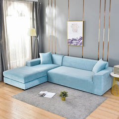Housse canapé d'angle Ikea - Bleu