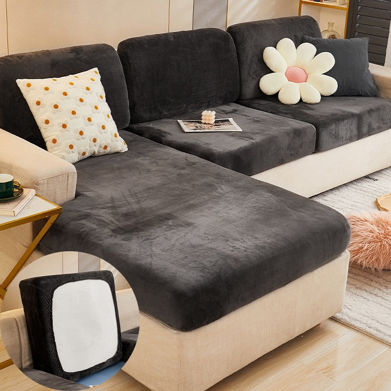 Sofa Cover Caravane - Velours Noir