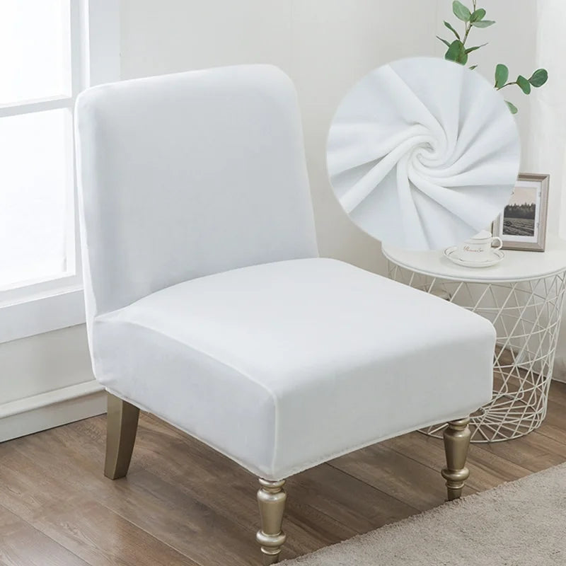 Housse pour fauteuil crapaud en velours blanc housley.fr housses de fauteuil