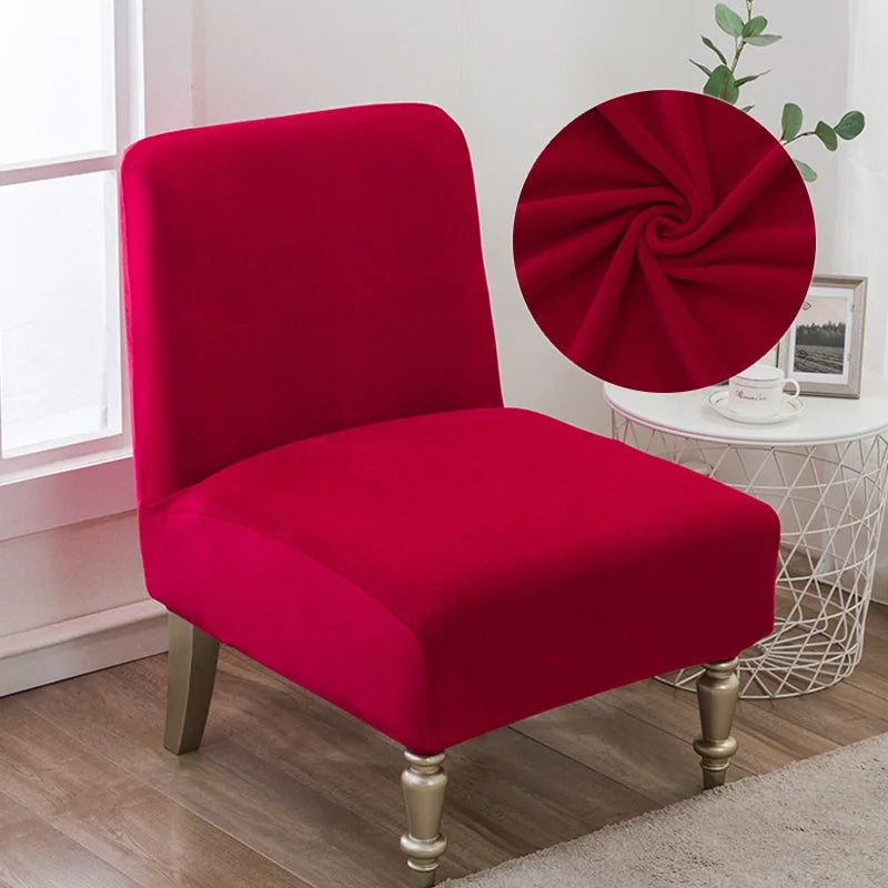 Housse pour fauteuil crapaud en velours rouge housley.fr housses de fauteuil